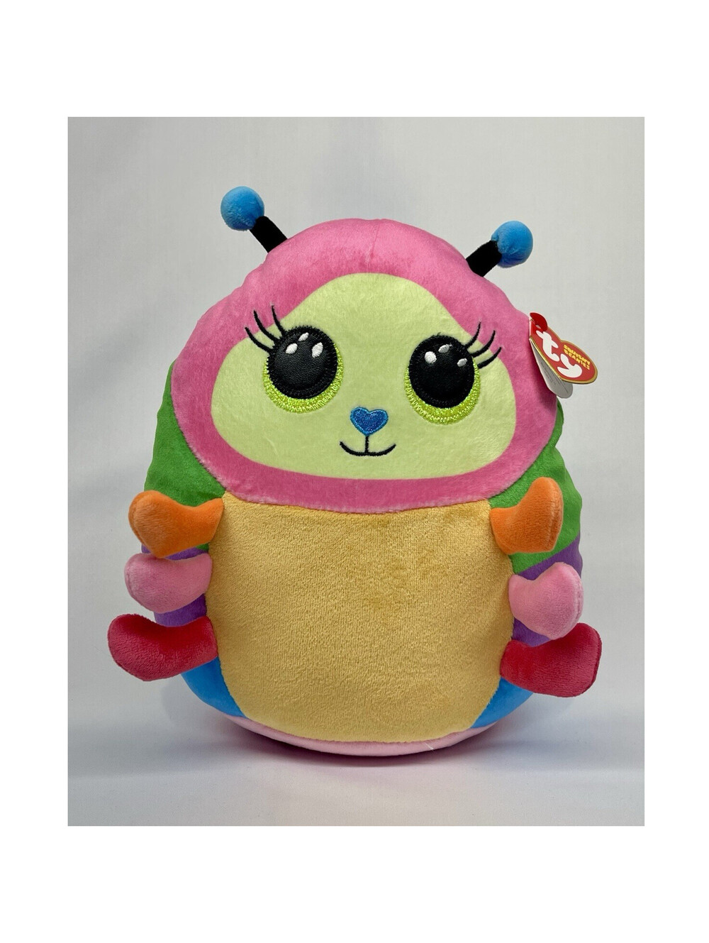 2022 Ty Squishy Beanies Collection Nessa Plush Beanbag Stuffed Animal MPN 39237